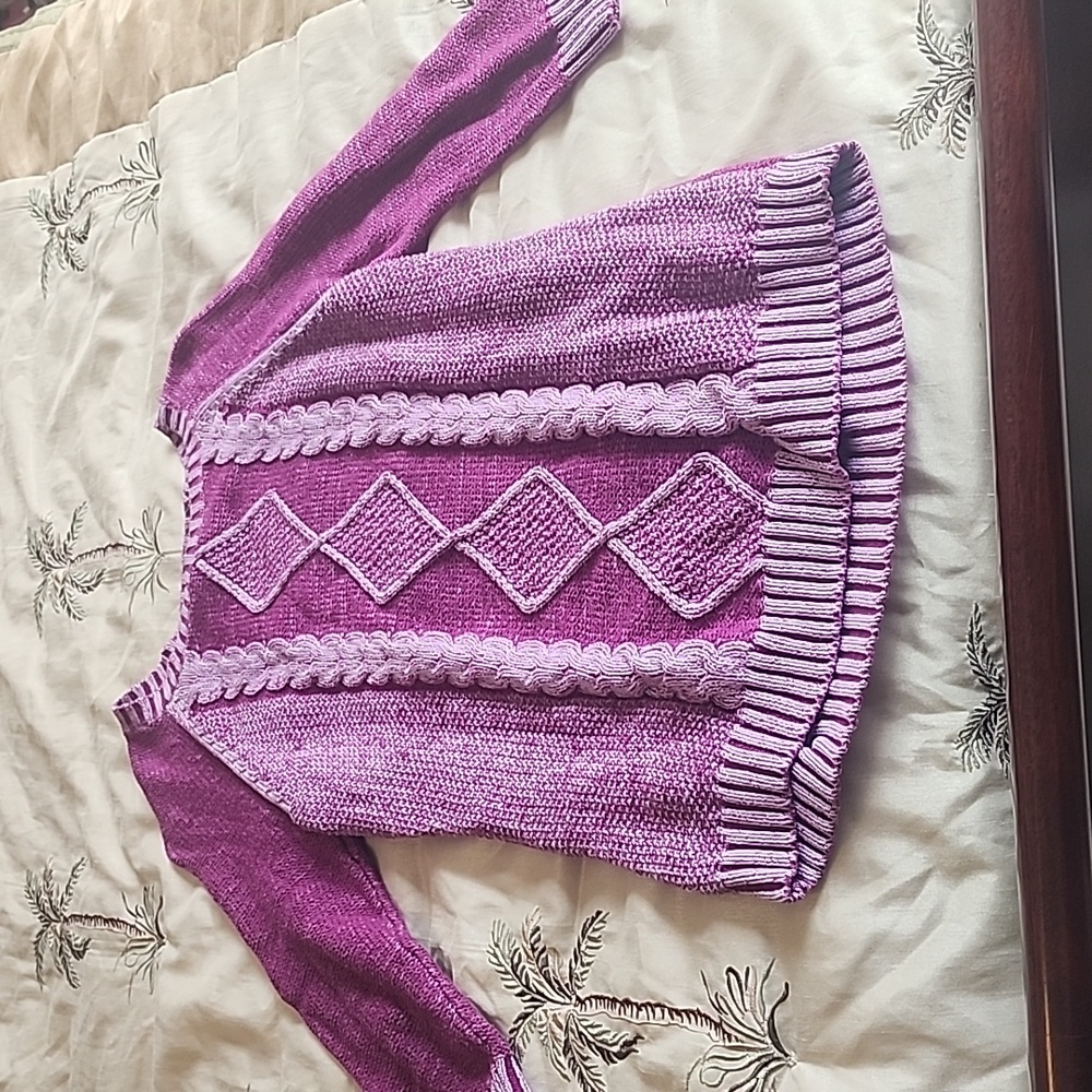 Purple sweater